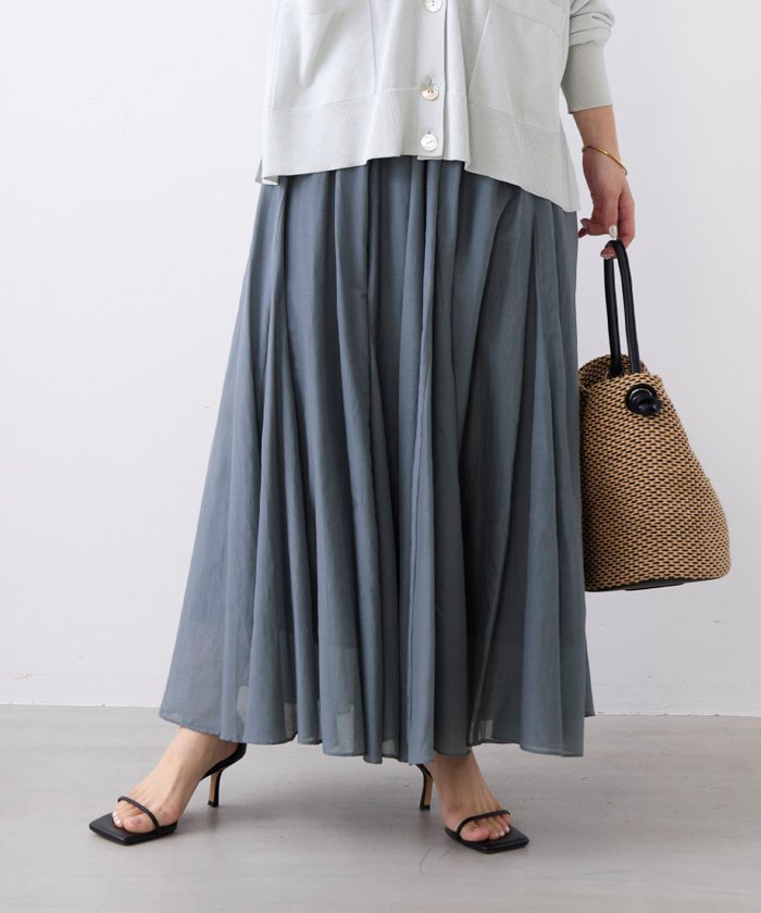 【マイカ ディール/MICA & DEAL】のライトフレアロングスカート インテリア・キッズ・メンズ・レディースファッション・服の通販 founy(ファウニー) https://founy.com/ ファッション Fashion レディースファッション Fashion for Women スカート Skirts ロングスカート Long Skirts / Maxi & Midi Skirts シアー Sheer, See-Through シルク Silk, 100% Silk ダウン Down, Puffer フレア Flare, Flared S/S・春夏 SS, Spring/Summer, Warm Season おすすめ Recommended / Our Picks 夏 Summer エレガント 上品 Elegant 2026年 2026 2026春夏・S/S Spring/Summer 2026 SS26 |ID: prp329100004985586 ipo3291000000037345626
