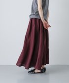 【かぐれ/kagure / URBAN RESEARCH】のリネンフレアスカート 大人の最旬トレンドファッション＆コーディネート founy(ファウニー) ファッション Fashion レディースファッション Fashion for Women スカート Skirts Aライン・フレアスカート A-Line & Flared Skirts シンプル Simple, Minimal ドレープ Drape, Draping Fabric 定番 Standard, Basic Item パターン Pattern, Design Print フレア Flare, Flared ポケット Pocket, Pocket Detail リネン Linen, Linen Fabric S/S・春夏 SS, Spring/Summer, Warm Season おすすめ Recommended / Our Picks 夏 Summer エレガント 上品 Elegant 2026年 2026 2026春夏・S/S Spring/Summer 2026 SS26 thumbnail ブラウン|ID: prp329100004985590 ipo3291000000037345684