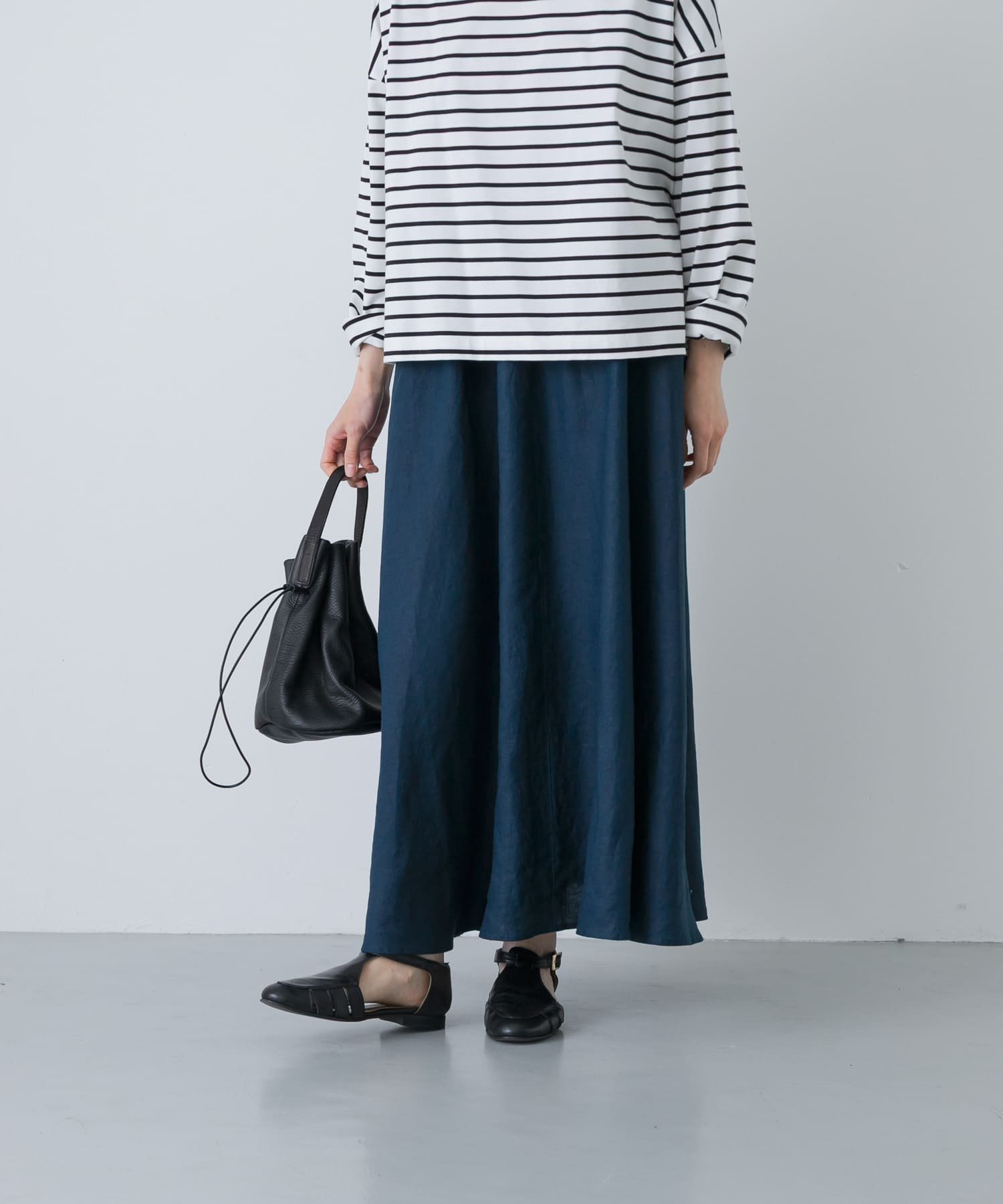【かぐれ/kagure / URBAN RESEARCH】のリネンフレアスカート インテリア・キッズ・メンズ・レディースファッション・服の通販 founy(ファウニー) 　ファッション　Fashion　レディースファッション　Fashion for Women　スカート　Skirts　Aライン・フレアスカート　A-Line & Flared Skirts　シンプル　Simple, Minimal　ドレープ　Drape, Draping Fabric　定番　Standard, Basic Item　パターン　Pattern, Design Print　フレア　Flare, Flared　ポケット　Pocket, Pocket Detail　リネン　Linen, Linen Fabric　S/S・春夏　SS, Spring/Summer, Warm Season　おすすめ　Recommended / Our Picks　夏　Summer　エレガント 上品　Elegant　2026年　2026　2026春夏・S/S　Spring/Summer 2026 SS26　ブルー系その他|ID: prp329100004985590 ipo3291000000037345685