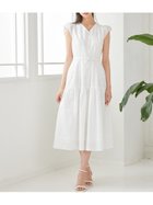 【セルフォード/CELFORD】のエンブロイダリーマーメイドワンピース 大人の最旬トレンドファッション＆コーディネート founy(ファウニー) ファッション Fashion レディースファッション Fashion for Women ワンピース Dresses おすすめ Recommended / Our Picks ウェーブ Wavy Pattern ギャザー Gathered, Ruffled ストレート Straight, Straight Cut スマート Smart, Elegant マーメイド Mermaid, Fishtail Silhouette モチーフ Motif, Design Theme thumbnail OWHT[002]|ID: prp329100004985622 ipo3291000000037345801