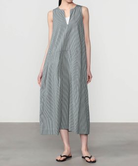 【ビショップ/Bshop】のコットン ノースリーブ ロングワンピース GREEN CHECK WOMEN 大人の最旬トレンドファッション＆コーディネート founy(ファウニー) ファッション Fashion レディースファッション Fashion for Women ワンピース Dresses アンティーク Antique-Inspired コレクション Collection, Seasonal Line シンプル Simple, Minimal チェック Check, Plaid, Tartan ノースリーブ Sleeveless, No-Sleeve パターン Pattern, Design Print ミックス Mix, Mixed Style ロング Long, Long-Length ヴィンテージ Vintage Style |ID:prp329100004985627