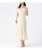 【ミッシュマッシュ/MISCH MASCH】のピコフリルプリーツワンピース MM627426 大人の最旬トレンドファッション＆コーディネート founy(ファウニー) ファッション Fashion レディースファッション Fashion for Women ワンピース Dresses シャーリング Shirring, Ruched フリル Frill, Ruffle プリーツ Pleats, Pleated thumbnail イエロー|ID: prp329100004985633 ipo3291000000037345853