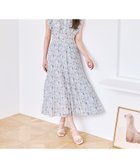 【ミッシュマッシュ/MISCH MASCH】のピコフリルプリーツワンピース MM627426 大人の最旬トレンドファッション＆コーディネート founy(ファウニー) ファッション Fashion レディースファッション Fashion for Women ワンピース Dresses シャーリング Shirring, Ruched フリル Frill, Ruffle プリーツ Pleats, Pleated thumbnail ホワイトブラック|ID: prp329100004985633 ipo3291000000037345854