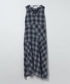 【ジーナシス/JEANASiS】のVネックチェックワンピース 大人の最旬トレンドファッション＆コーディネート founy(ファウニー) ファッション Fashion レディースファッション Fashion for Women ワンピース Dresses おすすめ Recommended / Our Picks コンパクト Compact, Small Size チェック Check, Plaid, Tartan トレンド Trend, Trending Now パッチワーク Patchwork, Mixed Fabric パーカー Hoodie, Parka マキシ Maxi, Full Length ランダム Random, Irregular thumbnail ネイビー系その他|ID: prp329100004985634 ipo3291000000037345856