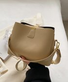 【ミニミニストア/miniministore】のショルダーバッグ 3wayバケットバッグ 大人の最旬トレンドファッション＆コーディネート founy(ファウニー) ファッション Fashion レディースファッション Fashion for Women バッグ Bags ショルダー Shoulder, Shoulder Strap シンプル Simple, Minimal 財布 Wallet, Purse 人気 Popular, Best Seller フェイクレザー Faux Leather, PU Leather ポケット Pocket, Pocket Detail エレガント 上品 Elegant ビジネス 仕事 通勤 Business / Work / Commuting thumbnail ベージュ|ID: prp329100004985641 ipo3291000000037345916