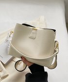 【ミニミニストア/miniministore】のショルダーバッグ 3wayバケットバッグ 大人の最旬トレンドファッション＆コーディネート founy(ファウニー) ファッション Fashion レディースファッション Fashion for Women バッグ Bags ショルダー Shoulder, Shoulder Strap シンプル Simple, Minimal 財布 Wallet, Purse 人気 Popular, Best Seller フェイクレザー Faux Leather, PU Leather ポケット Pocket, Pocket Detail エレガント 上品 Elegant ビジネス 仕事 通勤 Business / Work / Commuting thumbnail アイボリー|ID: prp329100004985641 ipo3291000000037345917