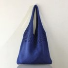 【ミニミニストア/miniministore】のトートバッグ ニット編み バッグ鞄かばん 大人の最旬トレンドファッション＆コーディネート founy(ファウニー) ファッション Fashion レディースファッション Fashion for Women トップス・カットソー Cut & Sew Tops ニット Knit Tops & Sweaters イエロー Yellow 財布 Wallet, Purse パープル Purple, Violet ポケット Pocket, Pocket Detail 無地 Plain, Solid Color ラベンダー Lavender thumbnail ロイヤルブルー|ID: prp329100004985645 ipo3291000000037345948