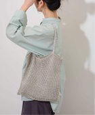 【ジャーナルスタンダード レリューム/JOURNAL STANDARD relume】の《追加》RELUME ラメアミトート 大人の最旬トレンドファッション＆コーディネート founy(ファウニー) ファッション Fashion レディースファッション Fashion for Women バッグ Bags 2026年 2026 2026春夏・S/S Spring/Summer 2026 SS26 おすすめ Recommended / Our Picks アクセサリー Fashion Accessories スマート Smart, Elegant thumbnail シルバー|ID: prp329100004985653 ipo3291000000037345992