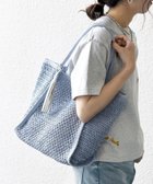 【シップス/SHIPS】のSHIPS any タッセル 透かし編み ペーパー トート バッグ 大人の最旬トレンドファッション＆コーディネート founy(ファウニー) ファッション Fashion レディースファッション Fashion for Women バッグ Bags アウトドア Outdoor Clothing 透かし Cut-Out, Lacework タッセル Tassel, Fringe ペーパー Paper, Kraft Paper メタリック Metallic, Shiny Finish ラベンダー Lavender リゾート Resort, Vacation Style おすすめ Recommended / Our Picks エレガント 上品 Elegant 2026年 2026 2026春夏・S/S Spring/Summer 2026 SS26 thumbnail ライトブルー|ID: prp329100004985656 ipo3291000000037346013