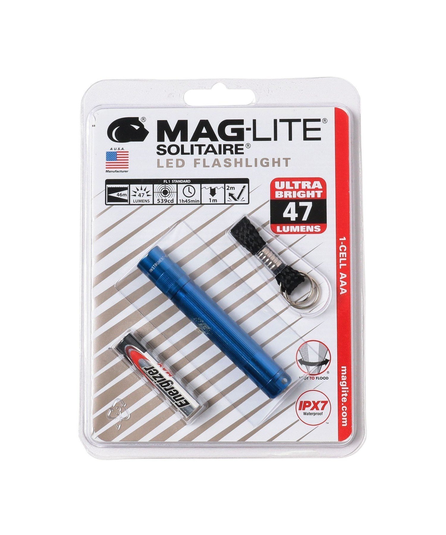 【ビームス/BEAMS / MEN】のMAG LITE / マグライト SOLITARE LED FLASH LIGHT インテリア・キッズ・メンズ・レディースファッション・服の通販 founy(ファウニー) 　ファッション　Fashion　メンズファッション　Fashion for Men　アウトドア　Outdoor Clothing　コンパクト　Compact, Small Size　BLUE|ID: prp329100004985682 ipo3291000000037346137