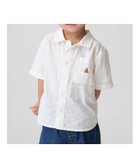 【ギャップ/GAP / KIDS】のコットンリネンシャツ (幼児・ベビー) 大人の最旬トレンドファッション＆コーディネート founy(ファウニー) ファッション Fashion キッズファッション Fashion for Kids ストライプ Stripe, Striped Pattern パッチ Patch, Appliqué フィット Fit, Slim Fit フロント Front, Front Design ベビー Baby, Babywear ポケット Pocket, Pocket Detail リネン Linen, Linen Fabric リラックス Relax, Relaxed Fit 半袖 Short Sleeve, Half Sleeve thumbnail WHITE_UK|ID: prp329100004985702 ipo3291000000037346267