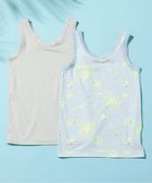 【エフオー オンラインストア/F.O.Online Store / KIDS】の【サマーエール】2Pセット タンクトップ肌着 大人の最旬トレンドファッション＆コーディネート founy(ファウニー) ファッション Fashion キッズファッション Fashion for Kids サマー Summer, Summer Style タンク Tank Top, Sleeveless Top 人気 Popular, Best Seller thumbnail サックス|ID: prp329100004985804 ipo3291000000037346849