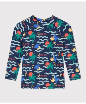 【プチバトー/PETIT BATEAU / KIDS】のプリントラッシュガード 大人の最旬トレンドファッション＆コーディネート founy(ファウニー) ファッション Fashion キッズファッション Fashion for Kids リゾート Resort, Vacation Style 夏 Summer 長袖 Long Sleeve, Full Sleeve |ID:prp329100004985866