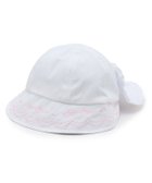 【ナルミヤ オンライン/NARUMIYA ONELINE / KIDS】の日除け付き 帽子 大人の最旬トレンドファッション＆コーディネート founy(ファウニー) ファッション Fashion キッズファッション Fashion for Kids スカラップ Scallop, Scalloped Edge ベビー Baby, Babywear ラップ Wrap, Wrap Design 夏 Summer 帽子 Hat, Headwear thumbnail オフ ホワイト|ID: prp329100004985877 ipo3291000000037347042