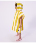 【プチバトー/PETIT BATEAU / KIDS】のストライプパイルポンチョ ライトイエロー/オフホワイト|ID: prp329100004985890 ipo3291000000037347076