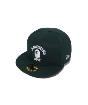 【アベイシングエイプ/A BATHING APE / MEN】のGLOW IN THE DARK COLLEGE NEW ERA 59FIFTY CAP 大人の最旬トレンドファッション＆コーディネート founy(ファウニー) ファッション Fashion メンズファッション Fashion for Men キャップ Cap, Baseball Cap |ID:prp329100004985976