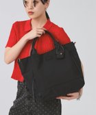 【ビームス ウイメン/BEAMS】の【A4サイズ対応】toleur / ポリエステル 2way トートバッグ 通勤 通学 ショルダー 新生活 母の日 大人の最旬トレンドファッション＆コーディネート founy(ファウニー) ファッション Fashion レディースファッション Fashion for Women バッグ Bags おすすめ Recommended / Our Picks ショルダー Shoulder, Shoulder Strap デニム Denim, Jeans Material ラップ Wrap, Wrap Design リネン Linen, Linen Fabric エレガント 上品 Elegant 人気 Popular, Best Seller 定番 Standard, Basic Item 旅行 Travel ビジネス 仕事 通勤 Business / Work / Commuting thumbnail BLACK|ID: prp329100004985982 ipo3291000000037347874