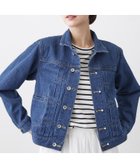 【デッサン/Dessin】の【ユニセックス/2WAY】リバーシブルデニムジャケット 大人の最旬トレンドファッション＆コーディネート founy(ファウニー) ファッション Fashion レディースファッション Fashion for Women アウター Coat / Outerwear Collection レディースジャケット・軽アウター Jackets デニムジャケット / カジュアルアウター Denim Jackets インナー Innerwear カットソー Cut and Sewn Top コンパクト Compact, Small Size ジャケット Jacket, Outerwear スウェット / スエット Sweatshirt, Sweatwear スマート Smart, Elegant デニム Denim, Jeans Material トレンド Trend, Trending Now 定番 Standard, Basic Item 人気 Popular, Best Seller ポケット Pocket, Pocket Detail メンズ Men's, Menswear リバーシブル Reversible, Two-Sided ロング Long, Long-Length thumbnail ブルー|ID: prp329100004985992 ipo3291000000037347913