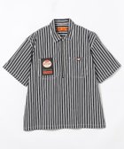 【フリークスストア/FREAK'S STORE】の別注 リラックスフィット ハーフジップ ワンポイントロゴ 半袖ワークシャツ/チェック 大人の最旬トレンドファッション＆コーディネート founy(ファウニー) ファッション Fashion メンズファッション Fashion for Men インナー Innerwear ショルダー Shoulder, Shoulder Strap シンプル Simple, Minimal ストライプ Stripe, Striped Pattern ダブル Double, Double-Breasted チェック Check, Plaid, Tartan ドロップ Drop Shoulder, Dropped Style フィット Fit, Slim Fit プリント Print, Printed Pattern ボーダー Border, Stripe ポケット Pocket, Pocket Detail 別注 Limited Edition, Custom Order 半袖 Short Sleeve, Half Sleeve リラックス Relax, Relaxed Fit ワンポイント One Point, Statement Accent ワーク Workwear, Utility Style S/S・春夏 SS, Spring/Summer, Warm Season おすすめ Recommended / Our Picks 夏 Summer 2026年 2026 2026春夏・S/S Spring/Summer 2026 SS26 thumbnail ボーダー/ストライプ|ID: prp329100004986010 ipo3291000000037347981