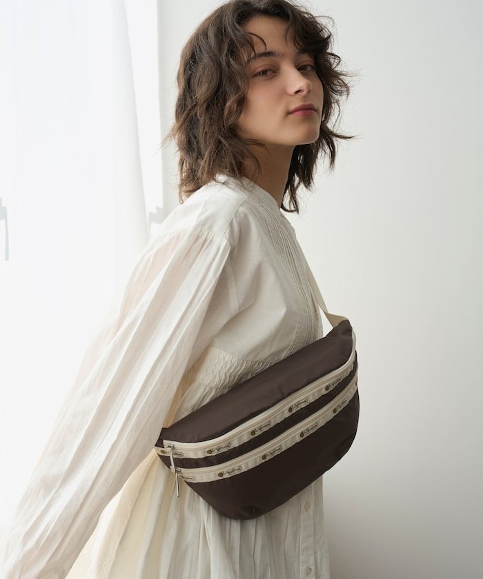 【フリークスストア/FREAK'S STORE】の別注 HERITAGE BELT BAG/ヘリテージ ベルトバッグ インテリア・キッズ・メンズ・レディースファッション・服の通販 founy(ファウニー) 　ファッション　Fashion　レディースファッション　Fashion for Women　バッグ　Bags　ベルト&ウエストマーク　Belts & Waist Accessories　2026年　2026　2026春夏・S/S　Spring/Summer 2026 SS26　スペシャル　Special, Limited Edition　スポーティ　Sporty, Casual Athletic　別注　Limited Edition, Custom Order　夏　Summer　S/S・春夏　SS, Spring/Summer, Warm Season　ブラウン|ID: prp329100004986018 ipo3291000000037348007