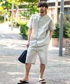 【シルバーバレット/SILVER BULLET / MEN】のDita オーガニック甚平ボタンタイプ(メンズ) 夏 祭り 4.しろ生成り|ID: prp329100004986024 ipo3291000000037348025