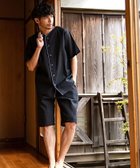 【シルバーバレット/SILVER BULLET / MEN】のDita オーガニック甚平ボタンタイプ(メンズ) 夏 祭り 7.墨色|ID: prp329100004986024 ipo3291000000037348028