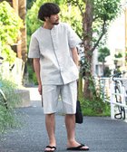 【シルバーバレット/SILVER BULLET / MEN】のDita オーガニック甚平ボタンタイプ(メンズ) 夏 祭り 8.白茶色|ID: prp329100004986024 ipo3291000000037348029