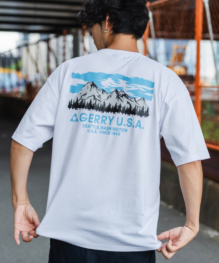 【インプローブス/improves / MEN】のGERRY ジェリー 別注 ポイントカラー MT モチーフ 半袖Tシャツ インテリア・キッズ・メンズ・レディースファッション・服の通販 founy(ファウニー) https://founy.com/ ファッション Fashion メンズファッション Fashion for Men アウトドア Outdoor Clothing アメリカン American Style カーゴパンツ Cargo Pants, Utility Pants キャップ Cap, Baseball Cap シューズ Shoes, Footwear デニム Denim, Jeans Material ボックス Boxy, Box Shape 別注 Limited Edition, Custom Order 半袖 Short Sleeve, Half Sleeve モチーフ Motif, Design Theme ワイド Wide, Wide Fit おすすめ Recommended / Our Picks |ID: prp329100004986025 ipo3291000000037348037