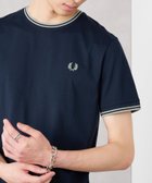 【カセットチャート/Cassette Chart】のFRED PERRY/TWIN TIPPED T-SHIRT M1588 フレッドペリー Tシャツ 大人の最旬トレンドファッション＆コーディネート founy(ファウニー) ファッション Fashion レディースファッション Fashion for Women トップス・カットソー Cut & Sew Tops シャツ・ブラウス・オフィスカジュアル Elegant Blouses & Button-Ups ロングTシャツ・Tシャツ Longline T-Shirts & Tees アクセサリー Fashion Accessories カーゴパンツ Cargo Pants, Utility Pants クラシック Classic, Timeless Style 軽量 Lightweight, Ultra Light サンダル Sandals, Summer Shoes シルバー Silver, Metallic Silver シンプル Simple, Minimal スニーカー Sneakers, Trainers スラックス Slacks, Dress Pants デニム Denim, Jeans Material トレンド Trend, Trending Now 人気 Popular, Best Seller ハーフ Half, Half-Length フィット Fit, Slim Fit フォーマル Formal, Dressy ボトム Bottoms, Lower Wear ポロシャツ Polo Shirt, Collared Tee モッズコート Mods Coat, Military Parka レギュラー Regular, Standard Fit ワンポイント One Point, Statement Accent おすすめ Recommended / Our Picks エレガント 上品 Elegant thumbnail NVY2|ID: prp329100004986027 ipo3291000000037348051