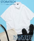 【フリークスストア/FREAK'S STORE】のSTORATECH/ストラテック ビッグシルエットポロシャツ/抗菌/防臭/制菌/UVカット/接触冷感/吸水速乾 【限定展開】 ホワイト|ID: prp329100004986030 ipo3291000000037348064