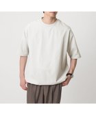 【ユナイテッドアローズ/UNITED ARROWS / MEN】のサップ DotAir ヘムコード クルーネック Tシャツ -防シワ- LT.GRAY|ID: prp329100004986031 ipo3291000000037348070