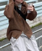 【ネバーマインドザエックスユー チカシツプラス/Never mind the XU Chikashitsu+】の【Chikashitsu +】mesh zip hoodie メッシュパーカー オーバーサイズ ジップパーカー 大人の最旬トレンドファッション＆コーディネート founy(ファウニー) ファッション Fashion レディースファッション Fashion for Women トップス・カットソー Cut & Sew Tops レディースパーカー・カジュアルフーディー Casual Hoodies & Sweatshirts インナー Innerwear 春 Spring カットソー Cut and Sewn Top カーディガン Cardigan, Knitwear 軽量 Lightweight, Ultra Light シンプル Simple, Minimal タンク Tank Top, Sleeveless Top トレンド Trend, Trending Now パーカー Hoodie, Parka メッシュ Mesh, Net Fabric リラックス Relax, Relaxed Fit S/S・春夏 SS, Spring/Summer, Warm Season 再入荷 Restock / Back in Stock 夏 Summer thumbnail ブラウン|ID: prp329100004986033 ipo3291000000037348077