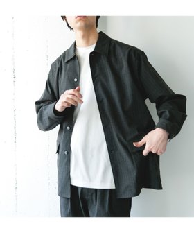 【アーバンリサーチ ドアーズ/URBAN RESEARCH DOORS / MEN】のウールライクシャツジャケット 大人の最旬トレンドファッション＆コーディネート founy(ファウニー) ファッション Fashion メンズファッション Fashion for Men 春 Spring ジャケット Jacket, Outerwear スラックス Slacks, Dress Pants セットアップ Set-Up, Coordinated Outfit デニム Denim, Jeans Material トレンド Trend, Trending Now ポケット Pocket, Pocket Detail S/S・春夏 SS, Spring/Summer, Warm Season おすすめ Recommended / Our Picks 夏 Summer エレガント 上品 Elegant 2026年 2026 2026春夏・S/S Spring/Summer 2026 SS26 |ID:prp329100004986038