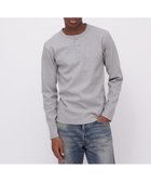 【アヴィレックス/AVIREX / MEN】の《DAILY/デイリー》RIB L/S HENLEY NECK T-SHIRT グレー|ID: prp329100004986046 ipo3291000000037348128