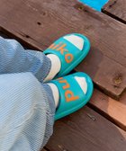 【ニコアンド/niko and / MEN】のニコロゴシャワーサンダル ターコイズ×オレンジ|ID: prp329100004986051 ipo3291000000037348151