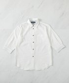 【メンズビギトーキョー/Men's Bigi / MEN】のストレッチワッシャー七分袖シャツ ハンドウォッシャブル・UVカット・抗菌 ホワイト|ID: prp329100004986054 ipo3291000000037348172