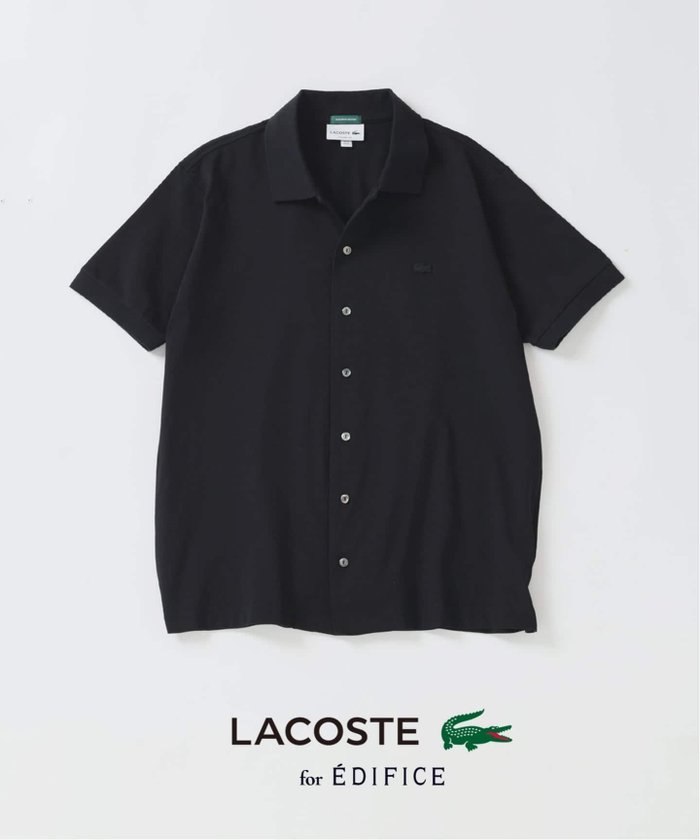 【エディフィス/EDIFICE / MEN】のLACOSTE(ラコステ) 別注 COOLMAX フルオープン 半袖ポロシャツ インテリア・キッズ・メンズ・レディースファッション・服の通販 founy(ファウニー) https://founy.com/ ファッション Fashion メンズファッション Fashion for Men インナー Innerwear ヴィンテージ Vintage Style クラシック Classic, Timeless Style 吸水 Absorbent, Quick-Dry 軽量 Lightweight, Ultra Light 鹿の子 Piqué, Kanoko Fabric ストレッチ Stretch, Stretchy Fabric スマート Smart, Elegant 定番 Standard, Basic Item 人気 Popular, Best Seller バランス Balance, Style Balance フランス France, French ポロシャツ Polo Shirt, Collared Tee 別注 Limited Edition, Custom Order 半袖 Short Sleeve, Half Sleeve モダン Modern, Contemporary |ID: prp329100004986061 ipo3291000000037348212