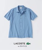 【エディフィス/EDIFICE / MEN】のLACOSTE(ラコステ) 別注 COOLMAX フルオープン 半袖ポロシャツ ブルー|ID: prp329100004986061 ipo3291000000037348215