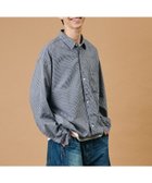 【フリークスストア/FREAK'S STORE】のFREAK S STORE for BEACH FES シアサッカー スピンドル レギュラーカラー ロングスリーブシャツ ブルーストライプ|ID: prp329100004986065 ipo3291000000037348239