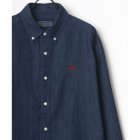 【ラザル/LAZAR / MEN】のBEVERLY HILLS POLO CLUB ビバリーヒルズ ポロクラブ BHPC シャツ メンズ 長袖 ボタンダウン 綿100 インディゴブルー|ID: prp329100004986067 ipo3291000000037348245