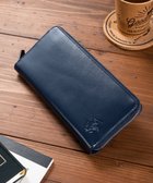 【その他のブランド/Other】のBEVERLY HILLS POLO CLUB ラウンド長財布(コードバン調) NV/BK|ID: prp329100004986072 ipo3291000000037348286
