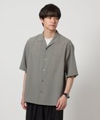 【ユナイテッドアローズ/UNITED ARROWS / MEN】のサップ BREEZY オープンカラー 半袖 シャツ -ストレッチ・通気性- MD.GRAY|ID: prp329100004986092 ipo3291000000037348368