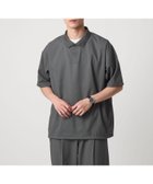 【ユナイテッドアローズ/UNITED ARROWS / MEN】のDotAir ヘムコード ポロシャツ MD.GRAY|ID: prp329100004986113 ipo3291000000037348487
