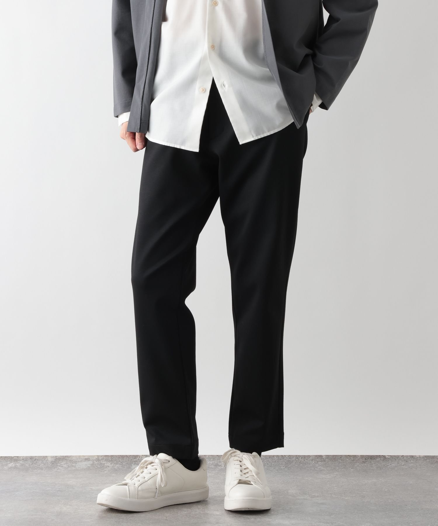 【グローバルワーク/GLOBAL WORK / MEN】のスマらくイージーパンツ/601315 インテリア・キッズ・メンズ・レディースファッション・服の通販 founy(ファウニー) 　ファッション　Fashion　メンズファッション　Fashion for Men　ボトムス　Bottoms　おすすめ　Recommended / Our Picks　ジャケット　Jacket, Outerwear　ストレッチ　Stretch, Stretchy Fabric　スマート　Smart, Elegant　スラックス　Slacks, Dress Pants　セットアップ　Set-Up, Coordinated Outfit　ドローコード　Drawcord, Drawstring Cord　フィット　Fit, Slim Fit　ボトム　Bottoms, Lower Wear　ブラック09|ID: prp329100004986121 ipo3291000000037348529