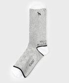 【アダバット/adabat / MEN】のブロックジャカードレギュラーソックス グレー|ID: prp329100004986127 ipo3291000000037348561