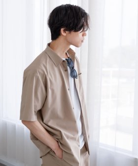 【グローバルワーク/GLOBAL WORK / MEN】のクリーンサッカー/シャツ/5分袖/638142 大人の最旬トレンドファッション＆コーディネート founy(ファウニー) ファッション Fashion メンズファッション Fashion for Men おすすめ Recommended / Our Picks サッカー Seersucker, Summer Fabric ストレッチ Stretch, Stretchy Fabric フィット Fit, Slim Fit ボトム Bottoms, Lower Wear リラックス Relax, Relaxed Fit レギュラー Regular, Standard Fit 半袖 Short Sleeve, Half Sleeve 吸水 Absorbent, Quick-Dry 夏 Summer 軽量 Lightweight, Ultra Light |ID:prp329100004986132