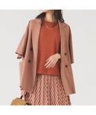 【アバハウスマヴィ/abahouse mavie】の【セットアップ対応】リネンライク半袖ジャケット 大人の最旬トレンドファッション＆コーディネート founy(ファウニー) ファッション Fashion レディースファッション Fashion for Women アウター Coat / Outerwear Collection レディースジャケット・軽アウター Jackets おすすめ Recommended / Our Picks シアー Sheer, See-Through ジャケット Jacket, Outerwear セットアップ Set-Up, Coordinated Outfit トレンド Trend, Trending Now ビッグ Big, Oversized ボトム Bottoms, Lower Wear エレガント 上品 Elegant 人気 Popular, Best Seller ビジネス 仕事 通勤 Business / Work / Commuting 半袖 Short Sleeve, Half Sleeve 定番 Standard, Basic Item thumbnail ダークオレンジ|ID: prp329100004986153 ipo3291000000037348703