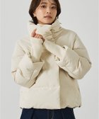【アバハウスマヴィ/abahouse mavie】の【WEB Domani掲載】袖リブシームレススタンドダウン/ロングセラー/定番/ 大人の最旬トレンドファッション＆コーディネート founy(ファウニー) ファッション Fashion レディースファッション Fashion for Women トップス・カットソー Cut & Sew Tops おすすめ Recommended / Our Picks インナー Innerwear コンパクト Compact, Small Size スタンド Stand Collar, Upright Stand ストレート Straight, Straight Cut ダウン Down, Puffer エレガント 上品 Elegant 人気 Popular, Best Seller 定番 Standard, Basic Item ビジネス 仕事 通勤 Business / Work / Commuting 防寒 Cold Protection, Winter-Ready 雑誌 Magazine, Fashion Magazine thumbnail アイボリー|ID: prp329100004986154 ipo3291000000037348706