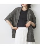 【デッサン/Dessin】の【洗える】エアリーテーラードジャケット 大人の最旬トレンドファッション＆コーディネート founy(ファウニー) ファッション Fashion レディースファッション Fashion for Women アウター Coat / Outerwear Collection レディースジャケット・軽アウター Jackets テーラードジャケット / 通勤・きれいめスタイル Tailored Jackets & Blazers カーディガン Cardigan, Knitwear スマート Smart, Elegant デニム Denim, Jeans Material ボタニカル Botanical, Floral Pattern ボトム Bottoms, Lower Wear ポケット Pocket, Pocket Detail メッシュ Mesh, Net Fabric 洗える Machine Washable thumbnail ブラック|ID: prp329100004986173 ipo3291000000037348797