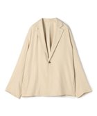 【トゥモローランド/TOMORROWLAND】のレーヨンリネンストレッチ ドロップショルダージャケット 大人の最旬トレンドファッション＆コーディネート founy(ファウニー) ファッション Fashion レディースファッション Fashion for Women アウター Coat / Outerwear Collection レディースジャケット・軽アウター Jackets ジャケット Jacket, Outerwear ストライプ Stripe, Striped Pattern セットアップ Set-Up, Coordinated Outfit ツイル Twist, Twisted Detail ネップ Nepp, Slub Yarn リラックス Relax, Relaxed Fit おすすめ Recommended / Our Picks thumbnail 41 ライトベージュ|ID: prp329100004986186 ipo3291000000037348843